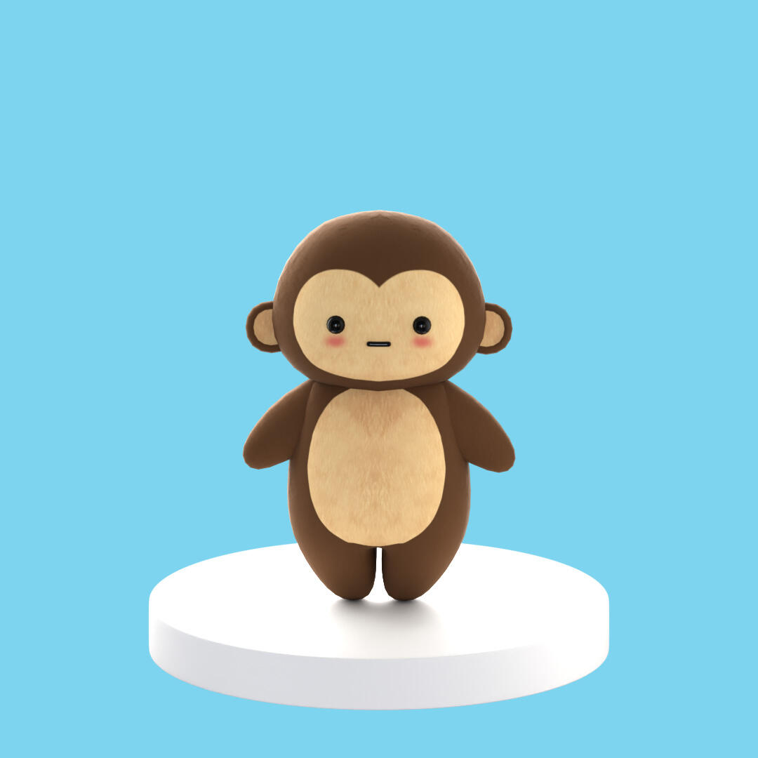 Monkey Plushie