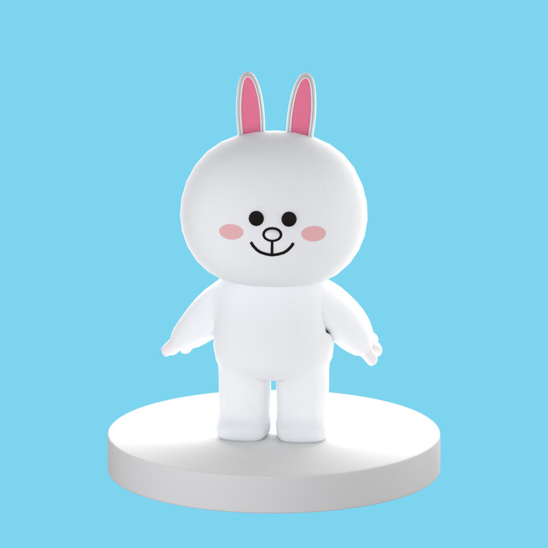 Line Bunny