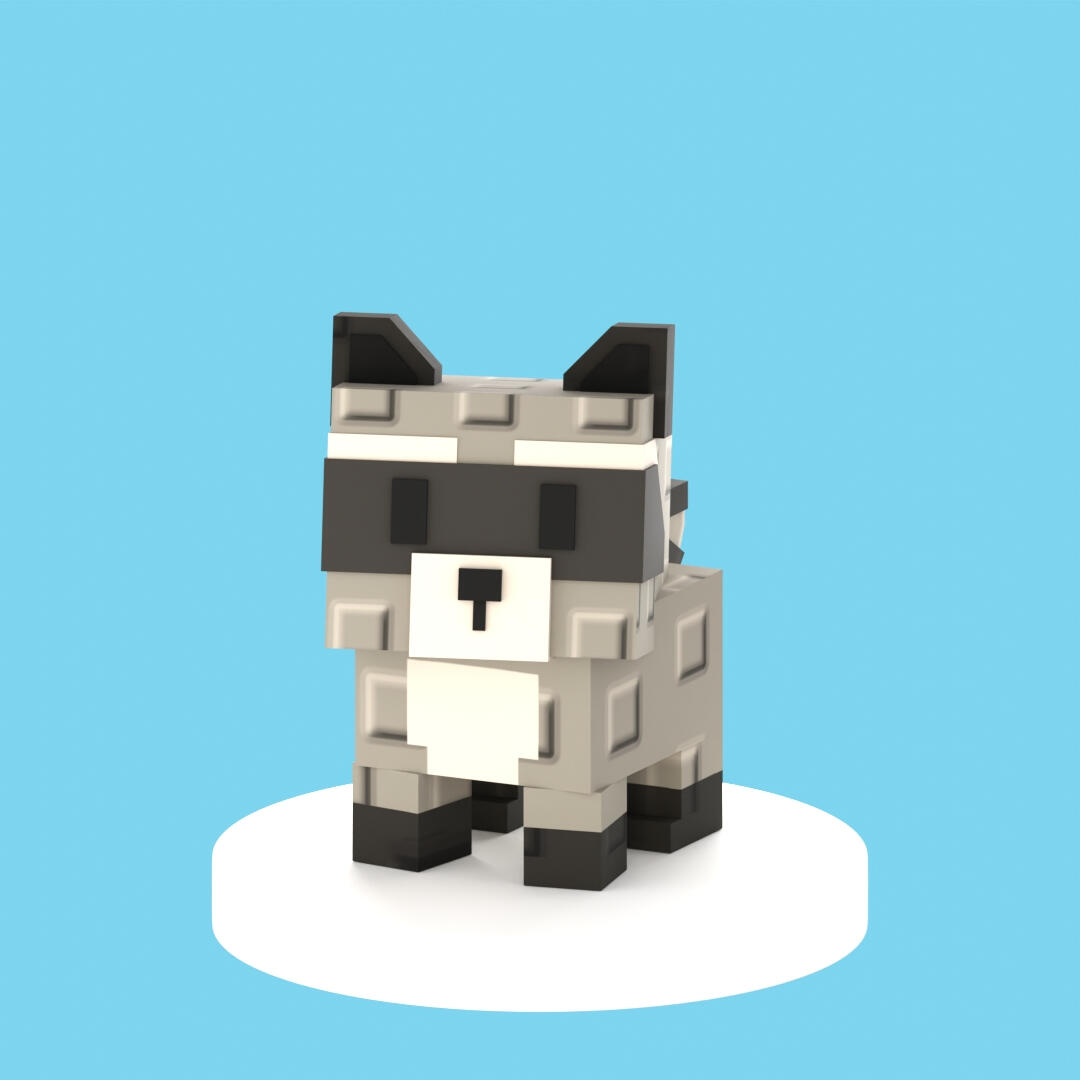 Raccoon from Grow A Garden